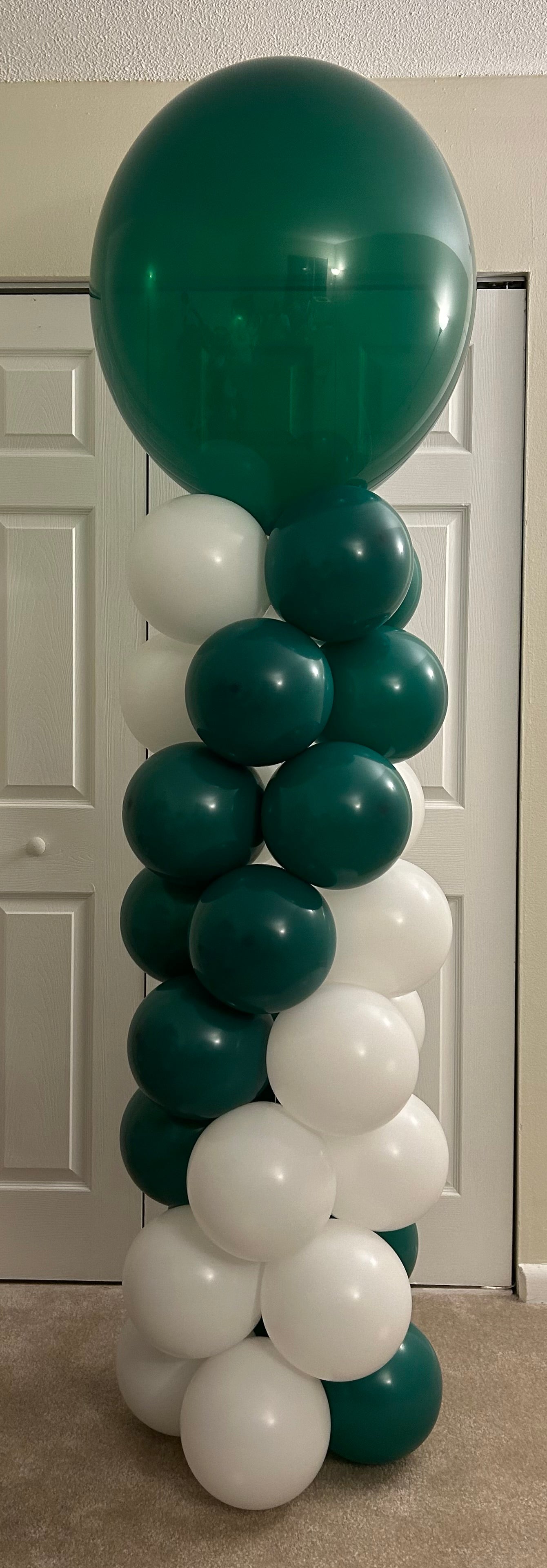 Balloon Column - Double Spiral